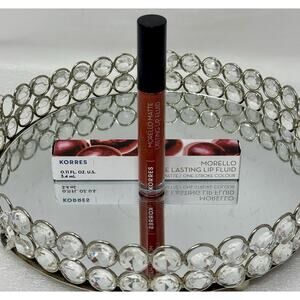 Korres Morello Matte Lasting Lip Fluid 58 Vibrant Matte One Stroke Colour 3.4 ml